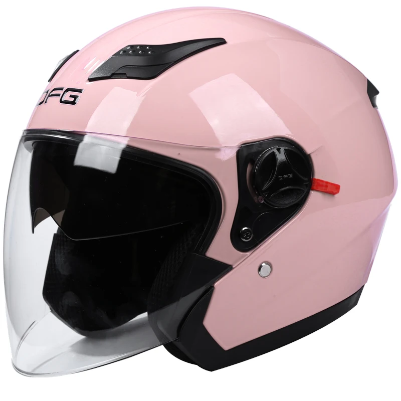 خوذة دراجة نارية STLFHalf Face مزدوجة قابلة للتخصيص وشعار قناع مزدوج قابلة للإزالة وقابلة للغسل تدعم OEM ODM #2