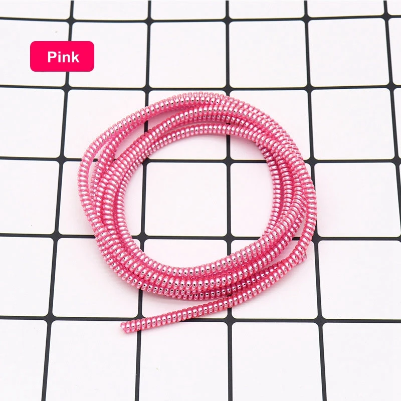 Dla Iphone Android USB type-c Dada kabel Protector pokrywa wiosna sznurka liny 1.6M linia słuchawek kabel Case Protector Case Rope