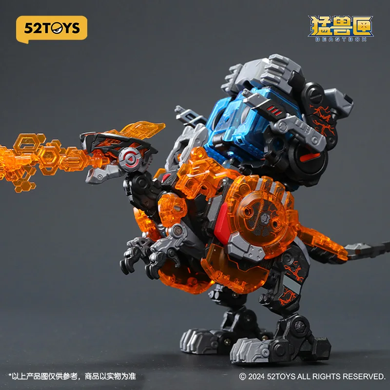52TOYS Original Beast Gate Limited Edition Xuanwu Ice Blue Transformation Assembly Model Toy for Boys Collectible Gift