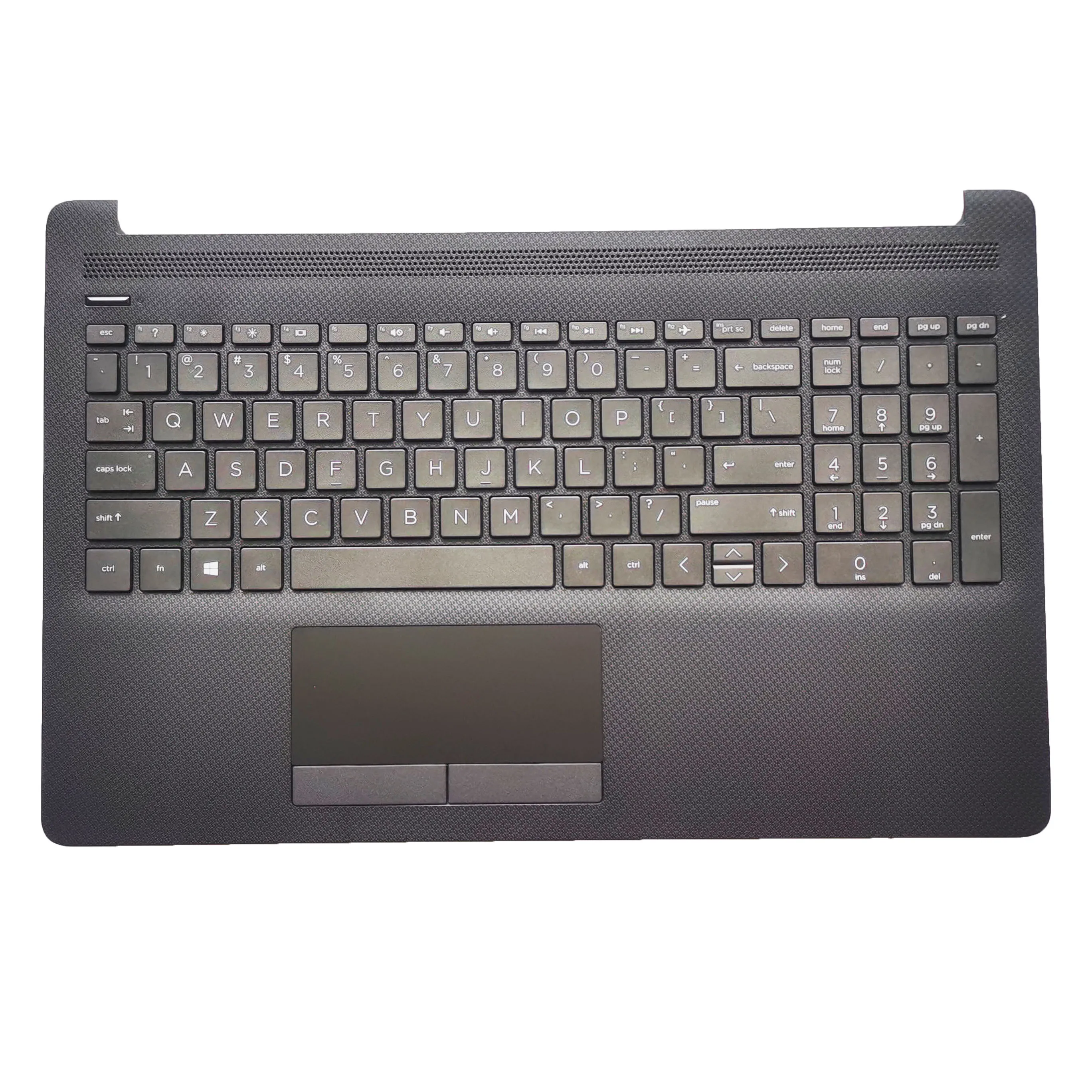 Imagem -04 - Teclado Nos para hp 15-da 15-db 15s-dr Tpn-c135 C136 250 g7 255 g7 g7 Tampa Superior com Touchpad L20386001 L20387-001 Novo