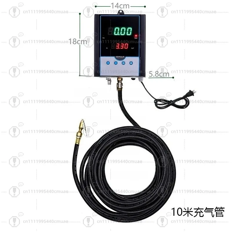 Tire nanny car automatic tire inflator wall-mounted digital display inflator