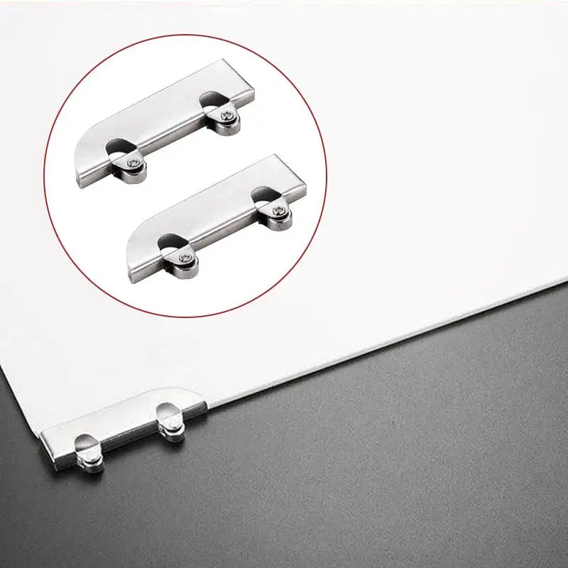 Small Pulleys, Glass Sliding Door Pulleys, Mobile Rollers, Hardware Accessory Clamp Wheels, Suitable for Glass Installation