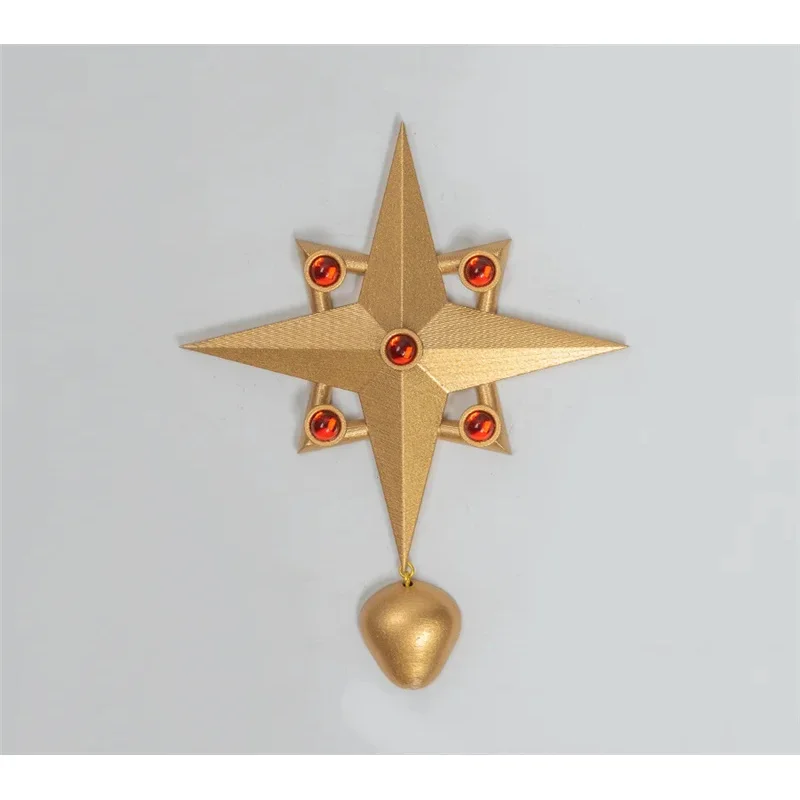 2025 aaa Genshin Impact Mona Cosplay Costume Hair Accessories Earrings Armour Badge Props