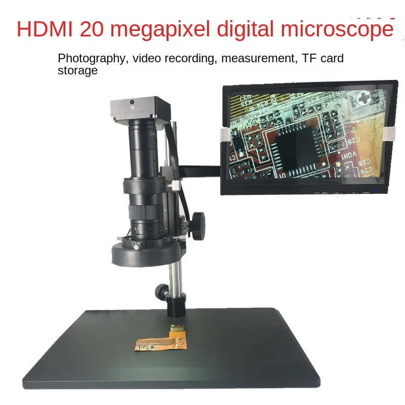 Measurement of 20 million industrial cameras with high-definition HDMI/USB by electronic digital video microscope