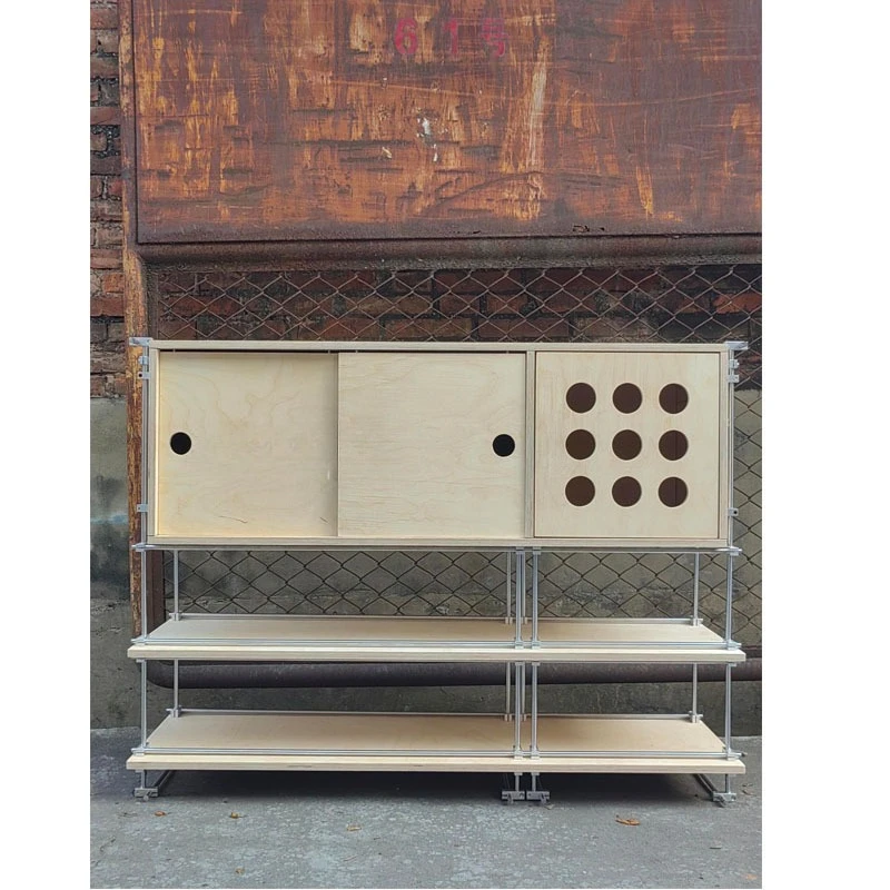 

Medieval chest cabinet TV cabinet Small apartment floor-to-ceiling kitchen rack Storage rack Simple locker Display cabinet