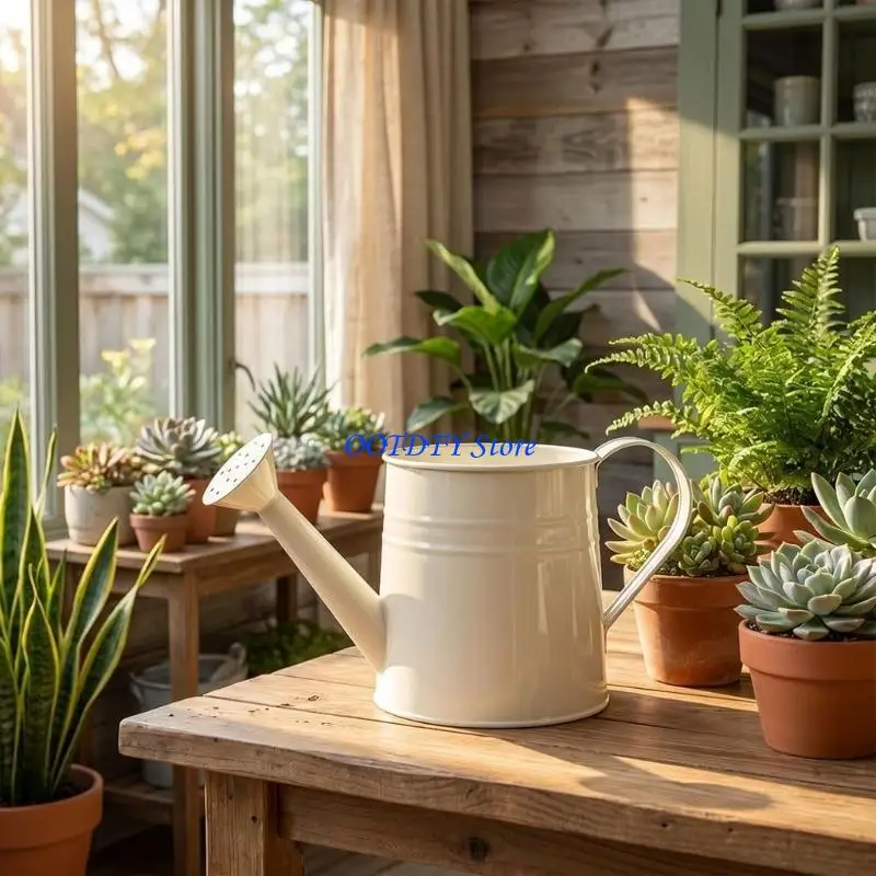367A Long Spout Watering Can Household Flower Watering Kettle, Green Plant Watering