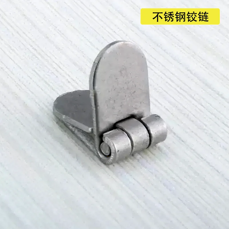 

10 шт. мини-петель из нержавеющей стали без отверстий для промышленного оборудования, инструментальных шкафов, дверей для сварки