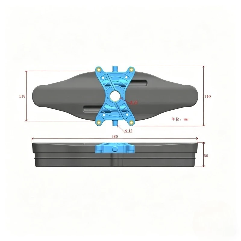 Electric push bracket fixed accessories installation wheelbase 155mm