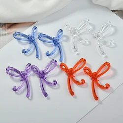 Immortal Baroque Vintage Exaggerated Butterfly Knotted Patch Pendant DIY Handmade Hair Clip Ear Rings Material4pcs
