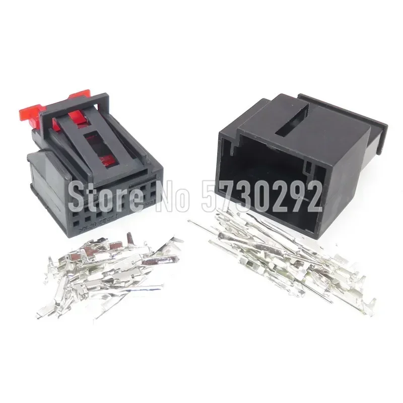 16P 1K0972928 1K0 972 928 Car Air Conditioning Control Panel Socket Rearview Mirror Connector Wiring Harness For VW Audi