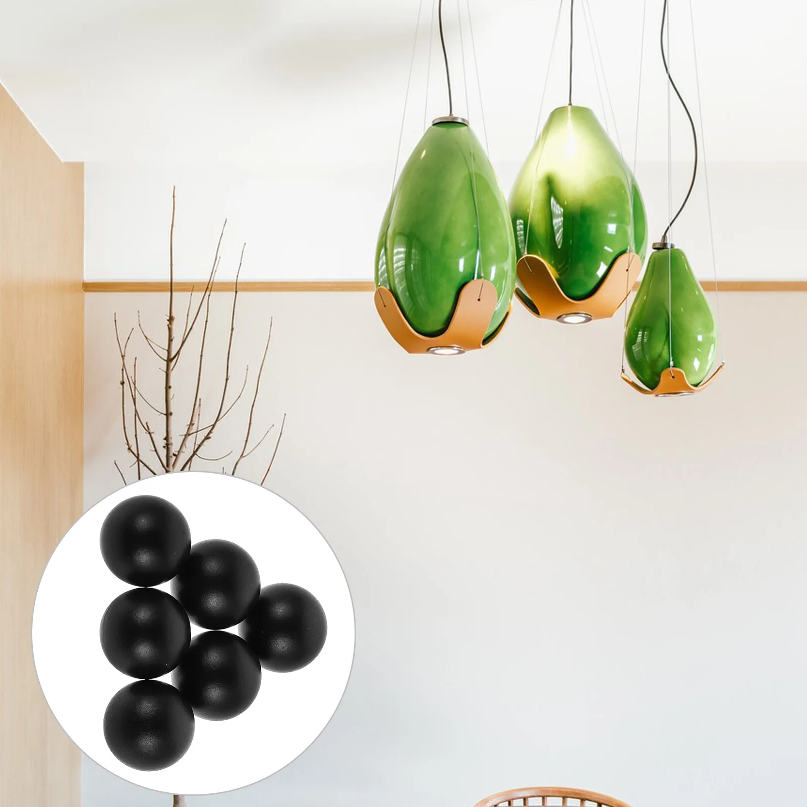 

20Pcs Thread Cap Nuts Ball Knob Finial Decorative Screw Caps for Lamp Shade Holder Furniture Lighting Fixture Light Fittings