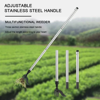 Heavy Duty Detachable Handle Weed Pullers Home Planting Yard Garden Tools Weed Puller Weed Removal Supplies
