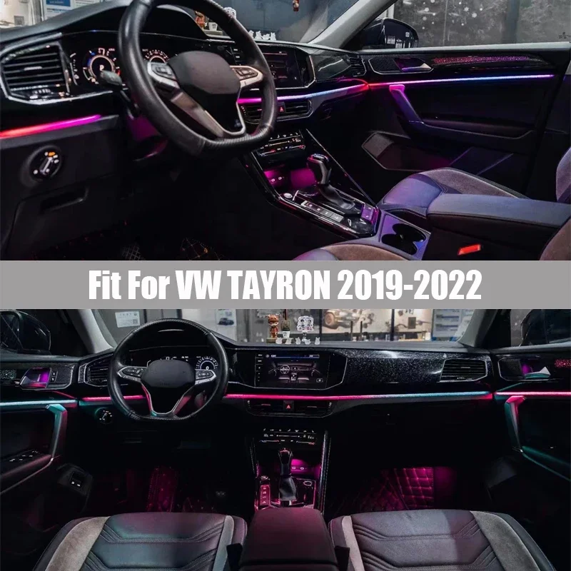 

Mold Starry Sky Decorative Panel Dynamic Illusion Atmosphere Light Fit for VW TAYRON 2019-2022 Atmosphere Light Interior Lights