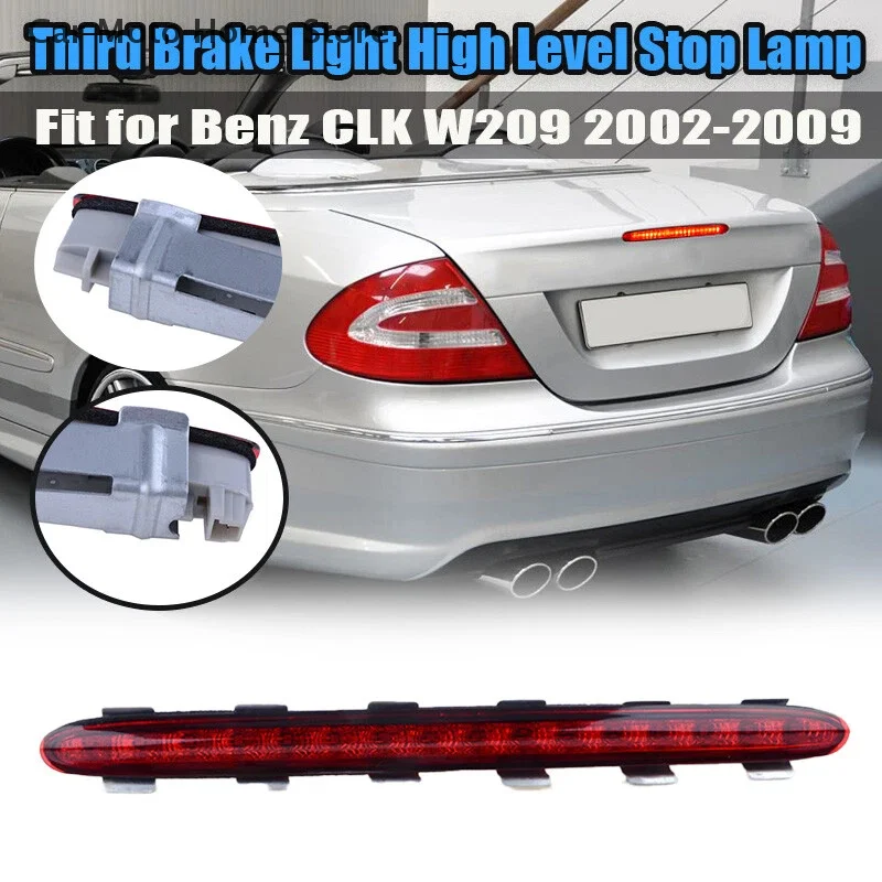 

【DM】For Mercedes Benz CLK W209 02-09 OE 098200156 2098200556 Red LED Rear 3rd Third High Level Brake Stop Light Car Accessories