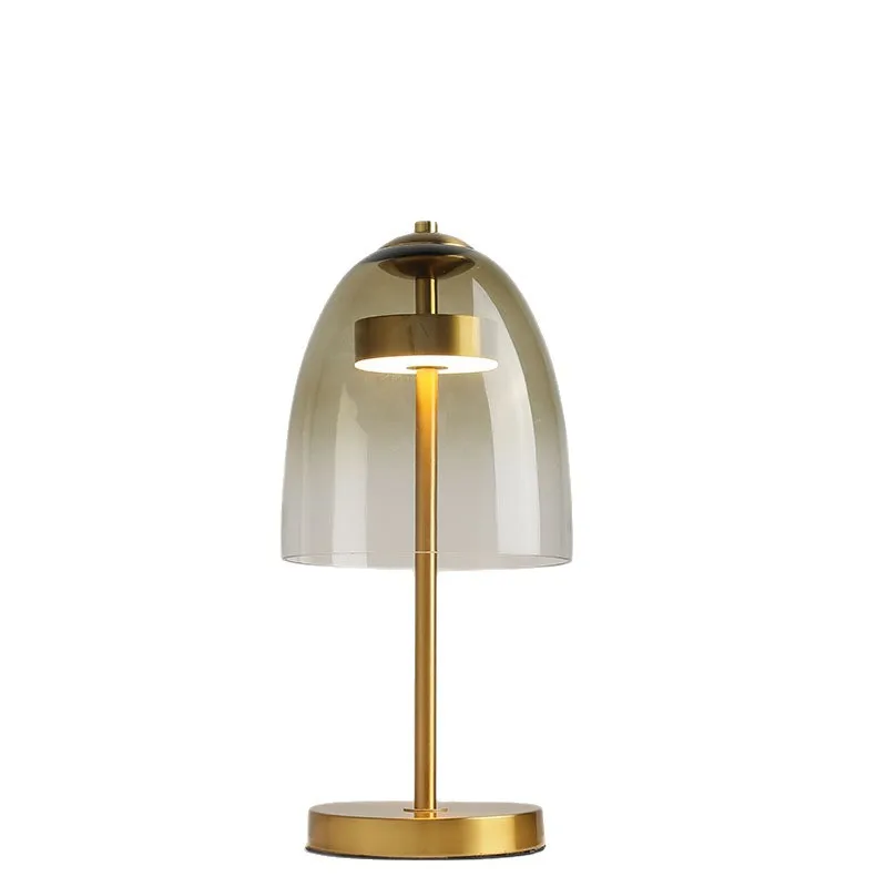

Light luxury desk lamp bedside lamp designer simple bedroom creative personality hotel model room ambient lighting