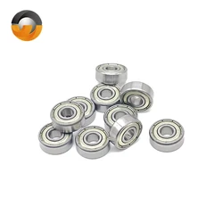 606ZZ Bearing ABEC-7 10PCS 6x17x6 mm Miniature 606Z Ball Bearings 606 ZZ For Makefr RS CNC 32 Tutors