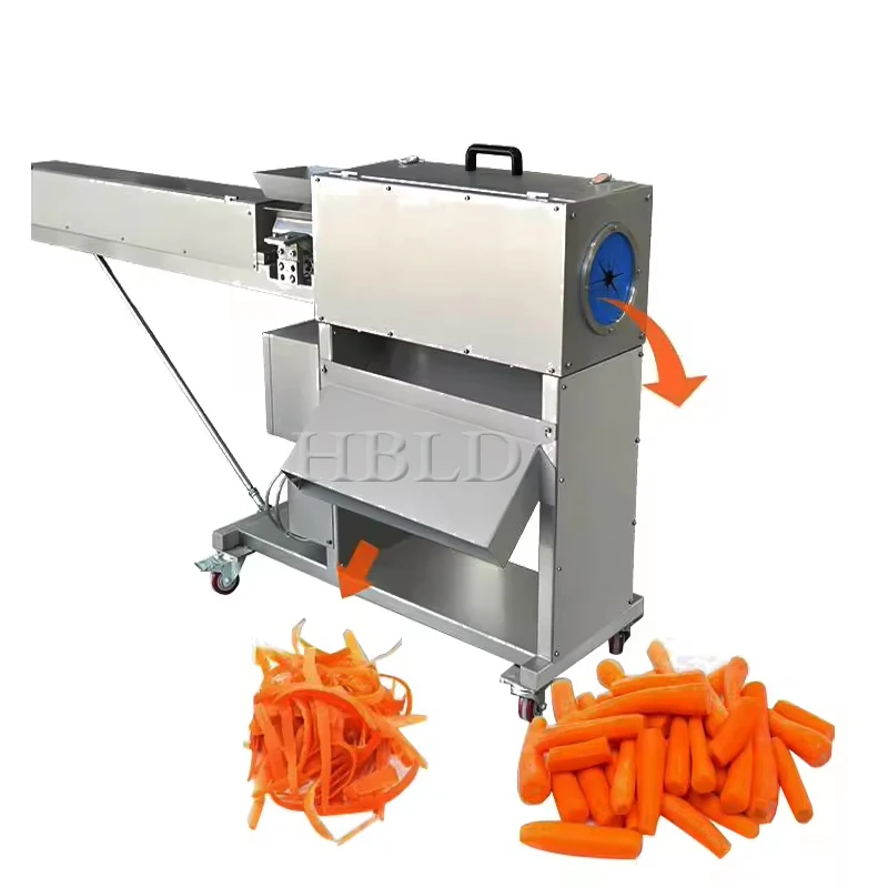 Industrial Vegetable Peeler, Commercial High-Yield Carrot Automatic Peeler