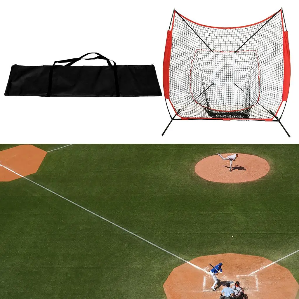 Baseball Softball Practice Net Strike Zone Hitting Batting Pitching