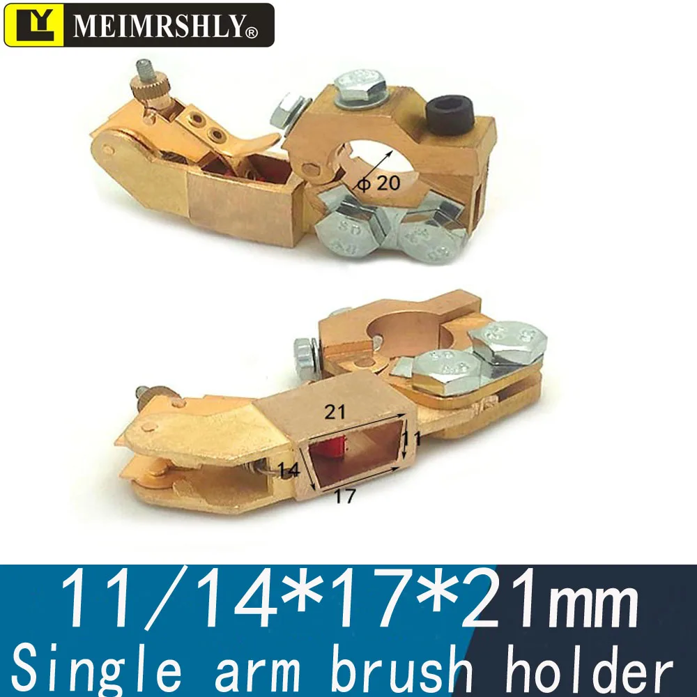 

11*14*17*21 мм 10*20*30/32/35/40/45/50 мм MEIMRSHLY Держатель морской угольной щетки Морской кормовой вал с заземлением