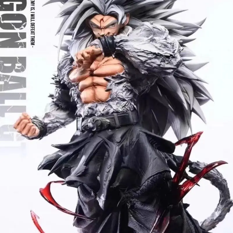In Stock Lk Anime Dragon Ball Z Ssj4 Goku Figure Replaceable Hands Super Saiyan 4 Goku Pvc Action Figures Collect Model Toy Gift view 4