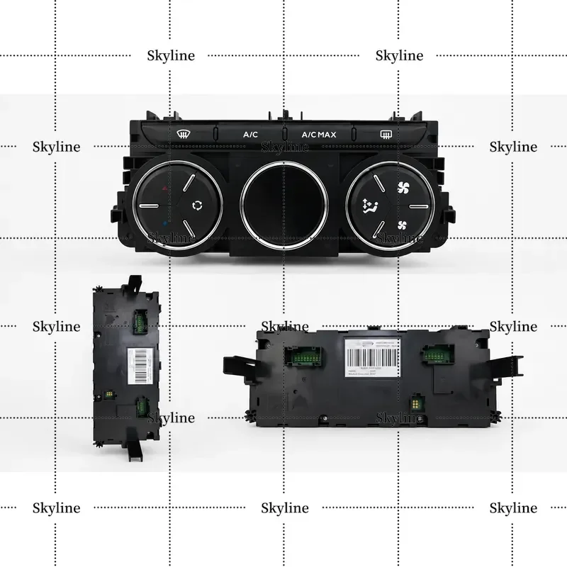 Car Air Conditioning Controller Automatic AC Switch Button For Peugeot 207 301 Citroen C3-XR