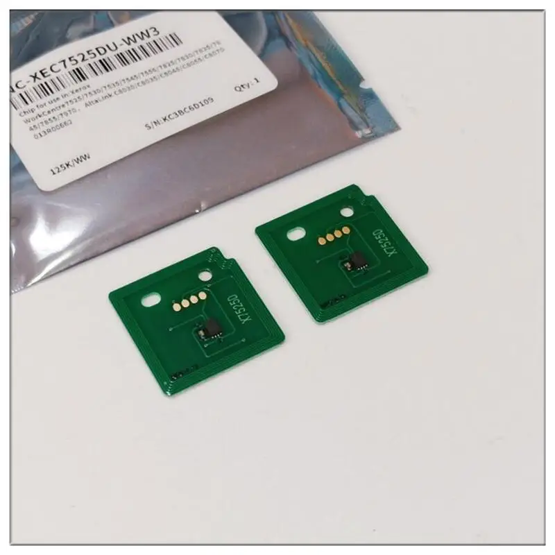 Cartridge Drum Chip For Xerox VersaLink C7120 C7125 C7130 Color Printer,006R01824 006R01825 006R01826 006R01827 Toner Chip,CMYK