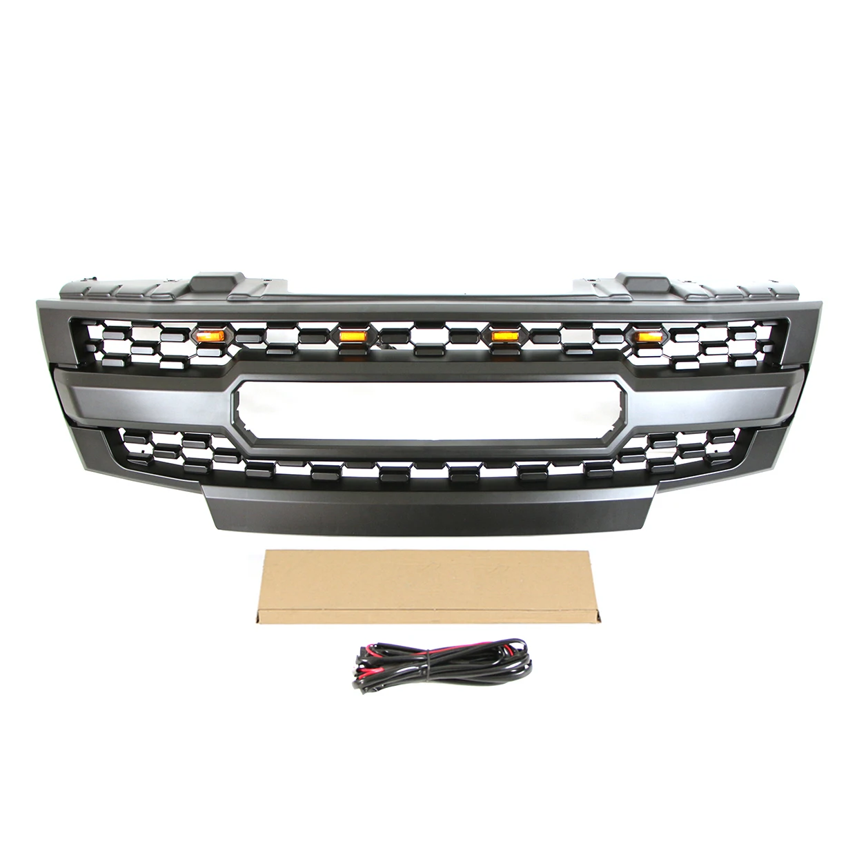 Grill front bumper grille modification accessories decoration Racing grill For NISSAN Frontier/Navara D40 2009-2016