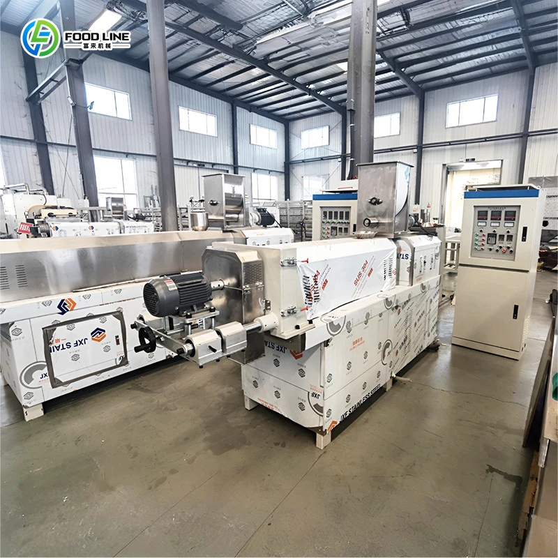 Customized Commercial Automatic Extruder Machine for Puffed Food Durable for Snack Food Factory Puffed Production Processing Use