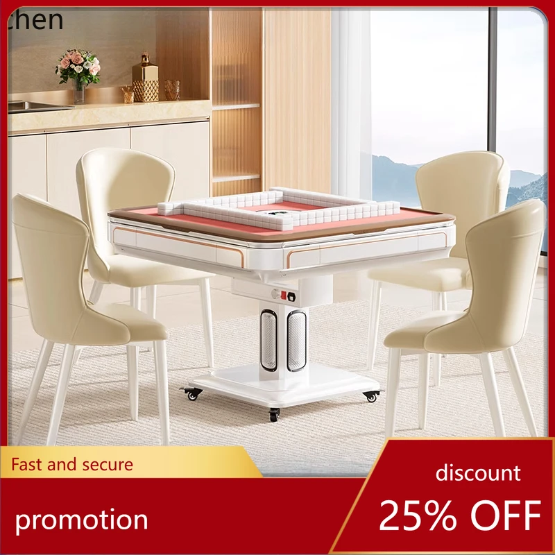 

HT automatic mahjong machine household electric folding mahjong table bass heating flagship store