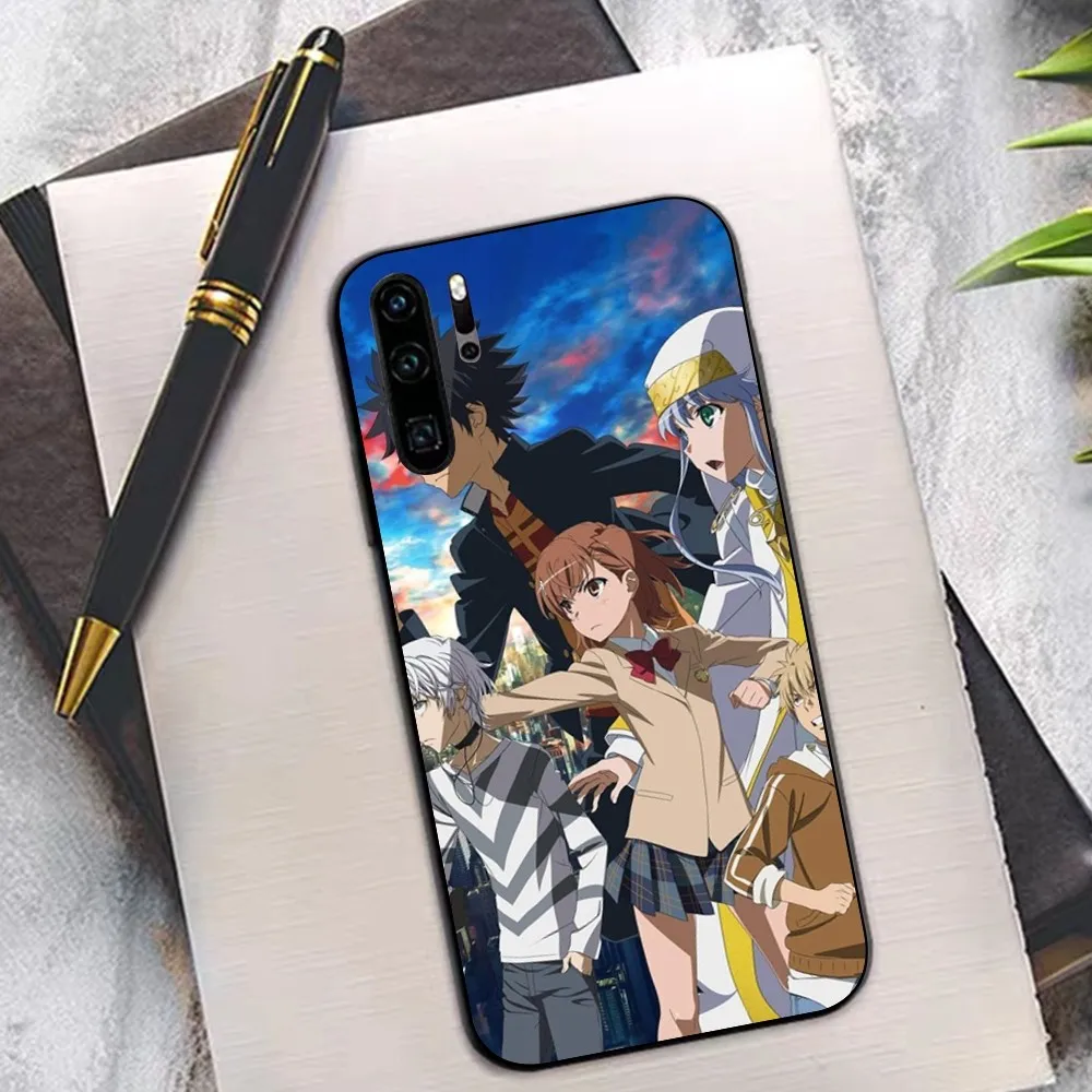 Certain Anime Scientific Phone Case For Huawei P 8 9 10 20 30 40 50 Pro Lite Psmart Honor 10 lite 70 Mate 20lite