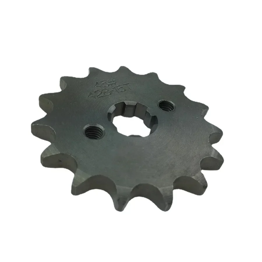 Motorcycle 428 Small Sprocket -15 Tooth Before Small Flywheel Material Cast Iron Free Shipping Universal Accessories