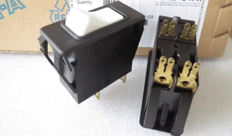 3120-F321-P7T1-W02A 10A imported German power supply 4-pod ship type rocker circuit breaker switch