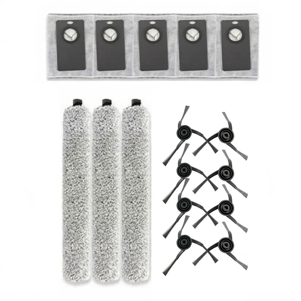 for-uwant-u300-u300max-robot-vacuum-parts-kit-3-roller-mops-8-side-brushes-5-dust-bags-hepa-filter-replacement-accessories