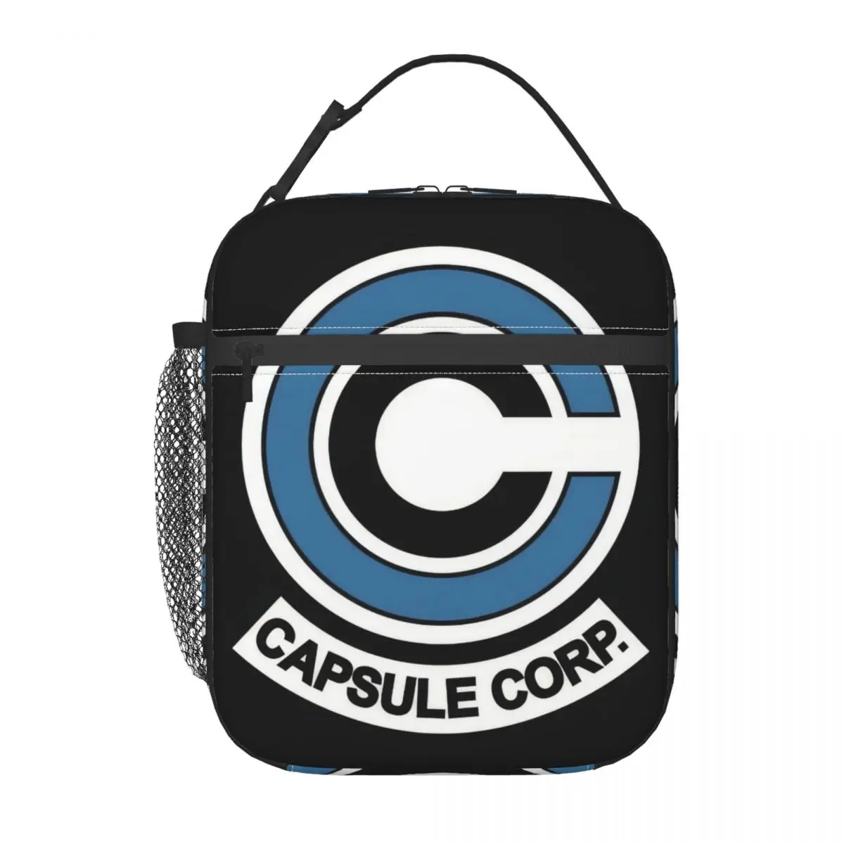 

Capsule Corp Logo Insulated Lunch Bag Tote Food Handbag