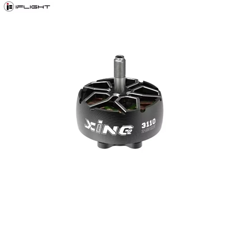 Iflight xing2 3110 1600kv 1250kv 6s 900kv 8s motor sem escova com eixo de liga de titânio de 5mm para rc fpv cinelifter x8pro protek60