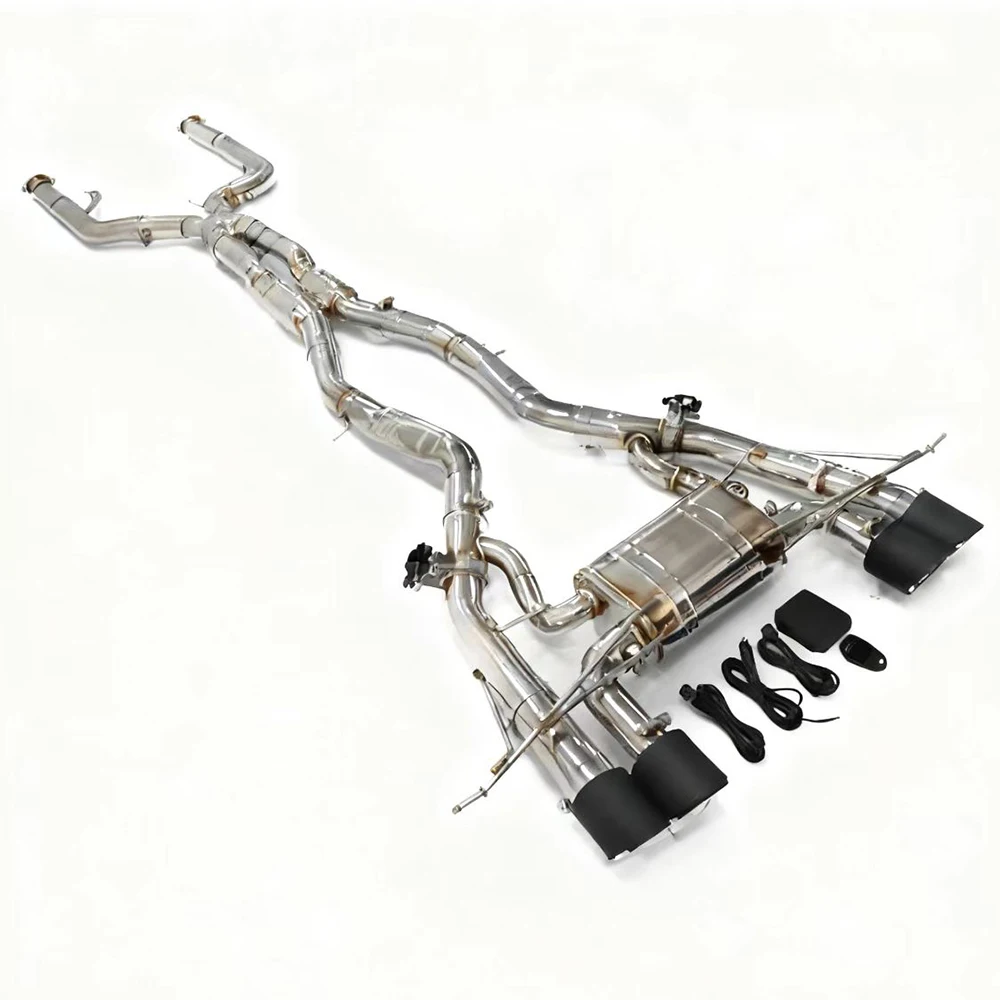 E92 M3 Full-System Stainless Steel Valved Exhaust Pipe   Intelligent Valved Exhaust Pipe  Performance Enhancement
