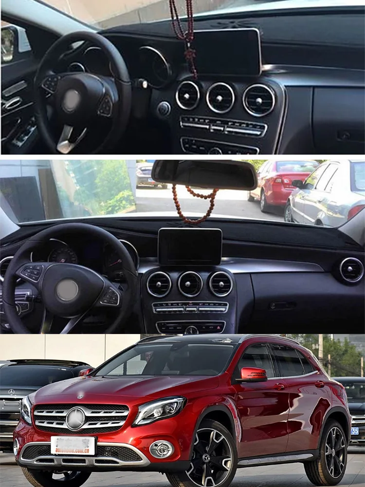 

For 2013-2019 Benz GLA 250 200 220 X156 Dashmat Dashboard Cover Instrument Panel Insulation Sunscreen Protective Pad Ornaments