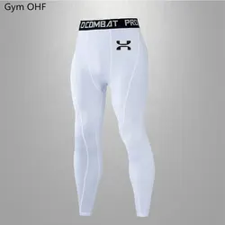 U-N Gym Men's Compression Pants Sports Running Tights Bodybuilding Jogging Skinny Exercise Leggings Trousers Men