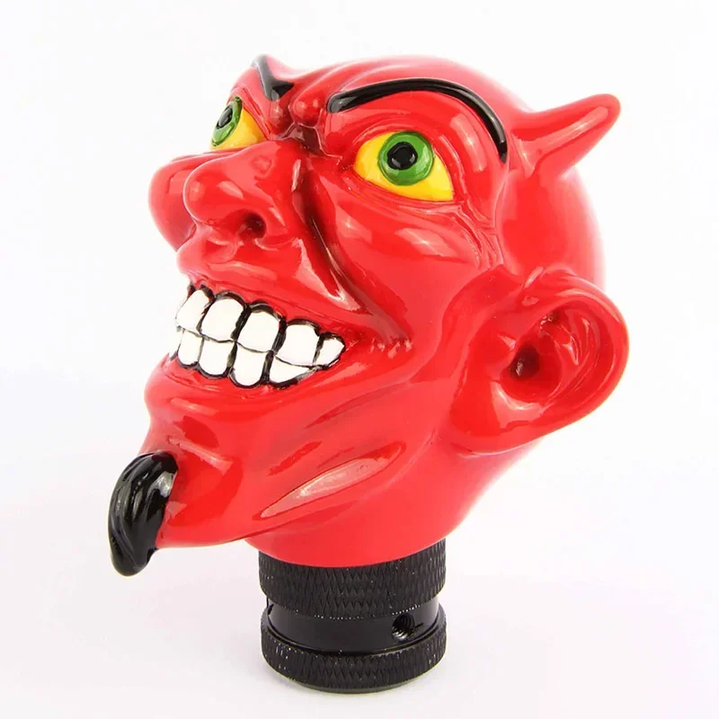 KUNBABY Manual Operation Red Devil Car Truck Gear Stick Shift Lever Knob Shifter