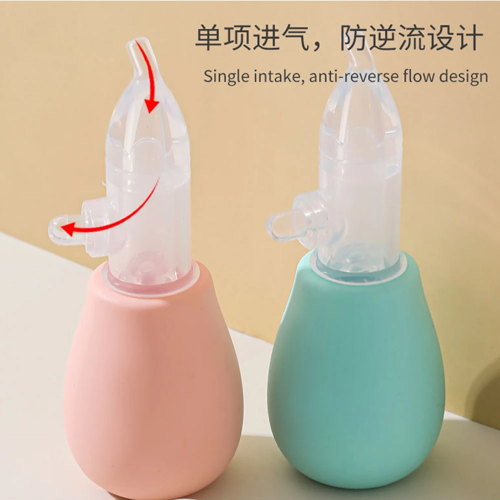 الطفل سيليكون الأنف الشافطة الملقط أداة تنظيف الأنف للأطفال مهدئا جهاز تنظيف الأنف أدوات تنظيف الأنف #6