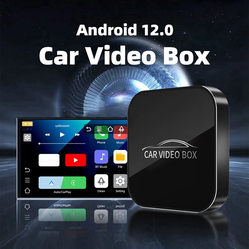 Smart Car Wireless Adapter Wired To Wireless Carplay/Android Auto Smart Interconnection Box Dual Wifi