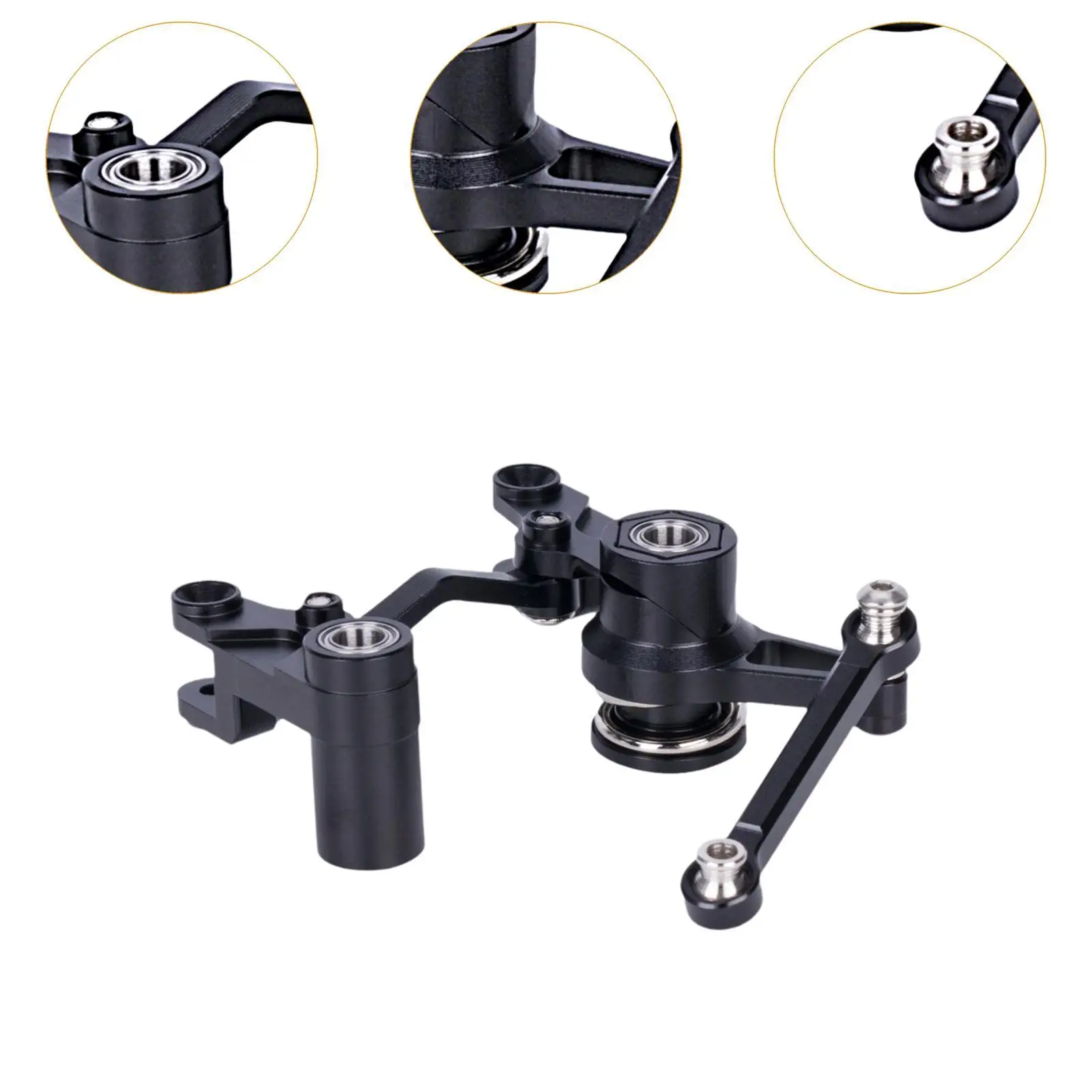 RC Steering Assembly Parts Replacements Part for 1/10 RC Vehicles Crawler