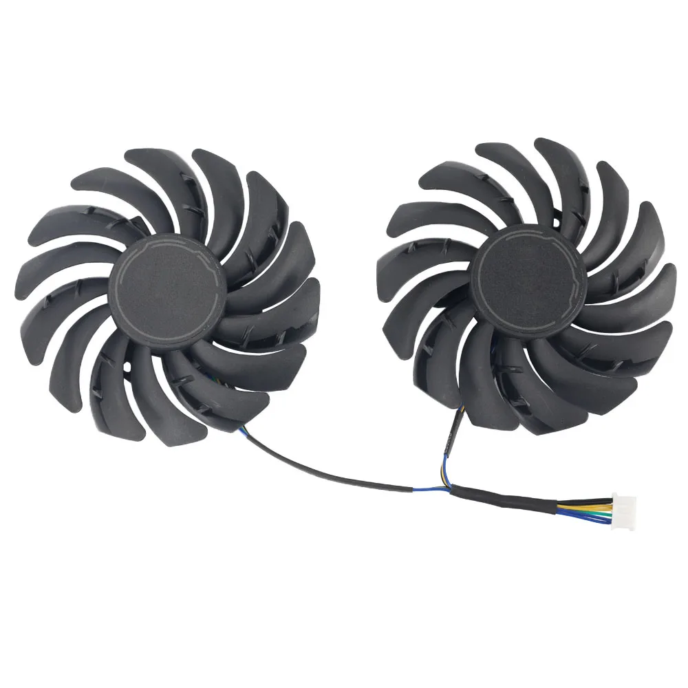 2Pcs/Set 85mm PLD09210S12HH 4Pin RX5500 Cooler Fan For MSI Radeon RX5500 XT MECH OC Graphics Video Card Cooling Fans видеокарта