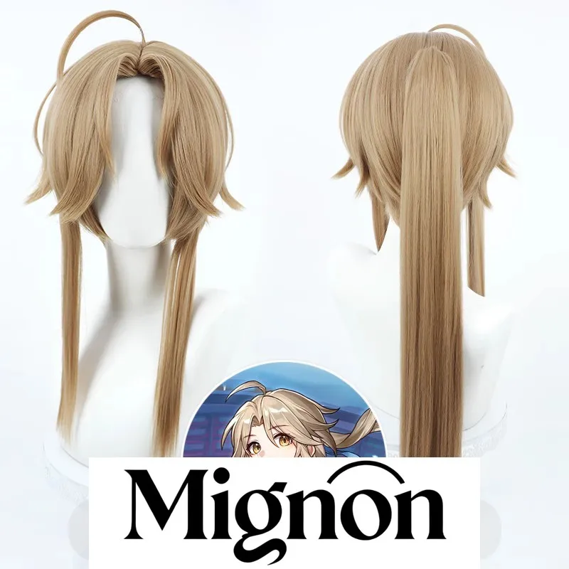 

Парик для косплея Honkai Star Rail Yanqing, горячая распродажа, парик для Рождества и Хэллоуина