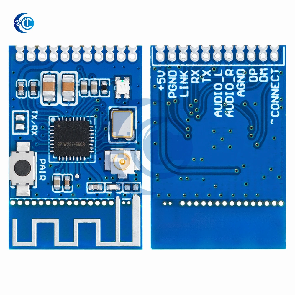 Moduł Bluetooth 5.3, moduł nadawczo-odbiorczy audio, transceiver stereo GFSK, płytka do słuchawek, bezprzewodowy głośnik, KCX_BT_EMITTER 5. — zdjęcie produktu 6