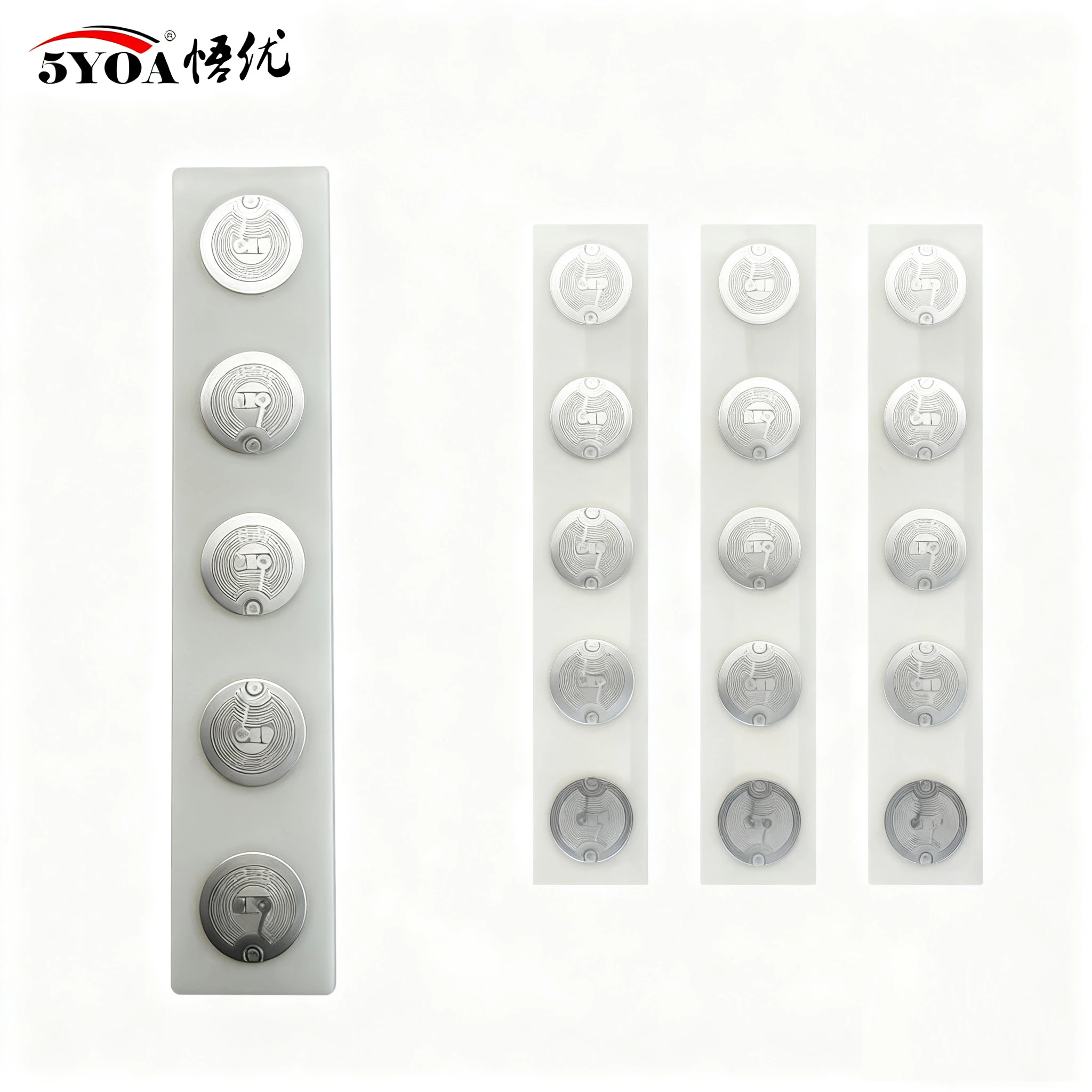 5YOA CUID Gen2 Electronic Tag Rewritable NFC Smart Key ISO14443 Clone Token 13.56Mhz RFID Changeable Sticker IC Replica Badge