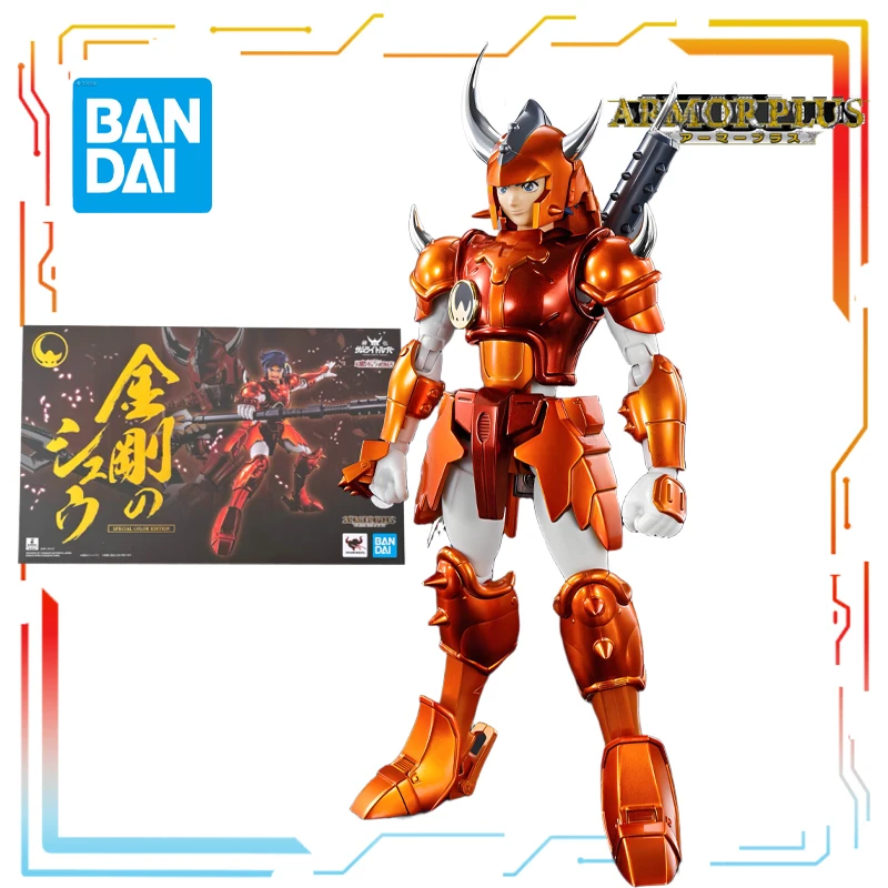 Entrega direta em estoque bandai original armadura plus série móvel ronin guerreiros anime figura modelo brinquedos modelo presentes para meninos