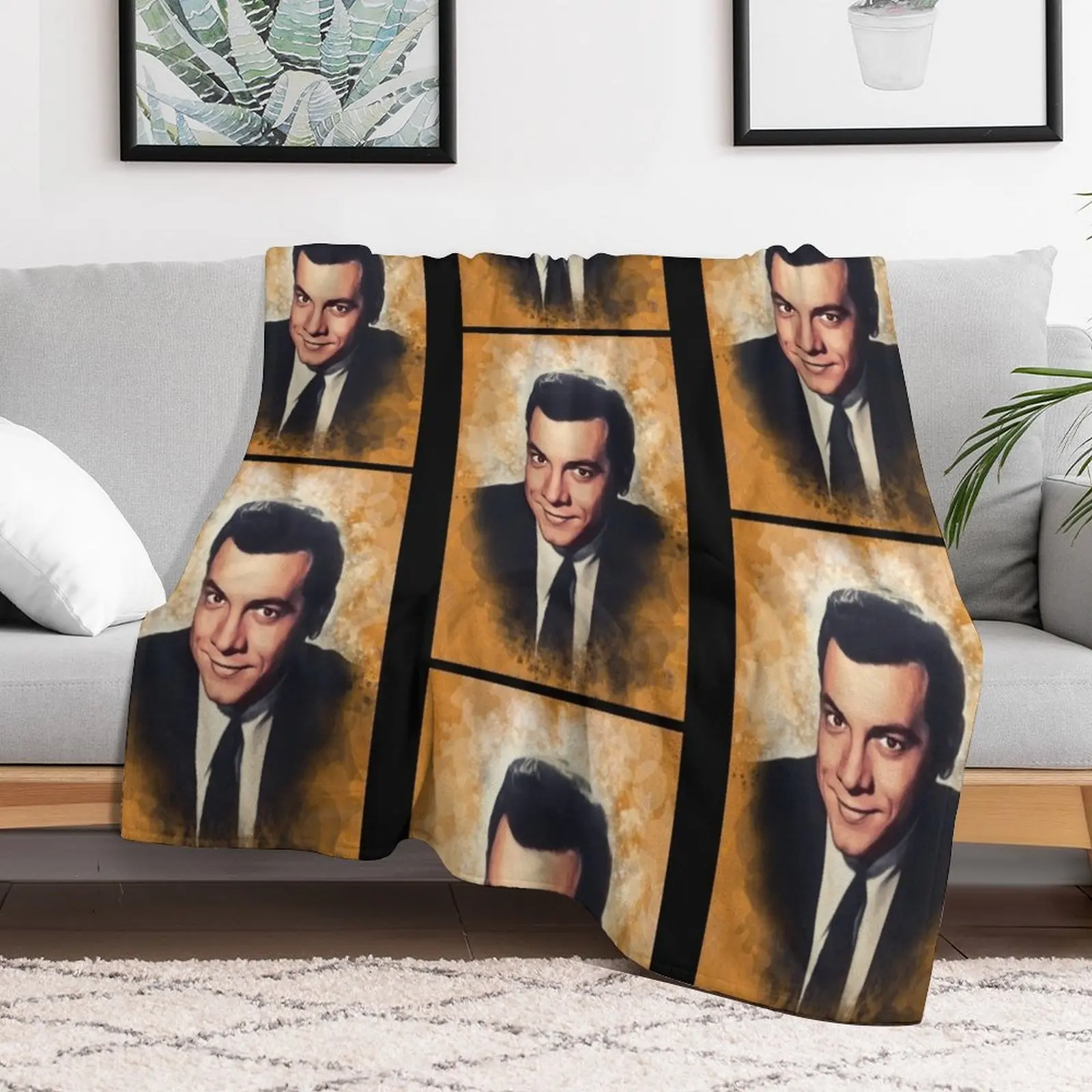 

Mario Lanza, Music Legend 9 Throw Blanket Giant Sofa Flannel Fabric Blankets