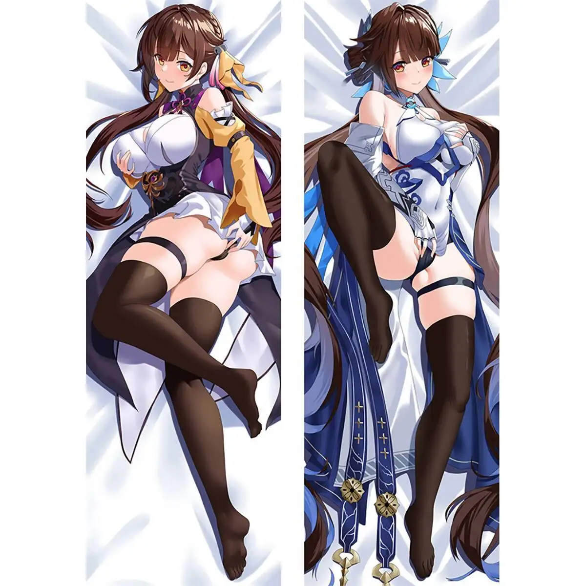 

Li Sushang Body Pillow Case 2WAY Dakimakura Anime Honkai Impact 3Rd Pillowcase Bed Sleep Hing Cushion Cover Home Decor