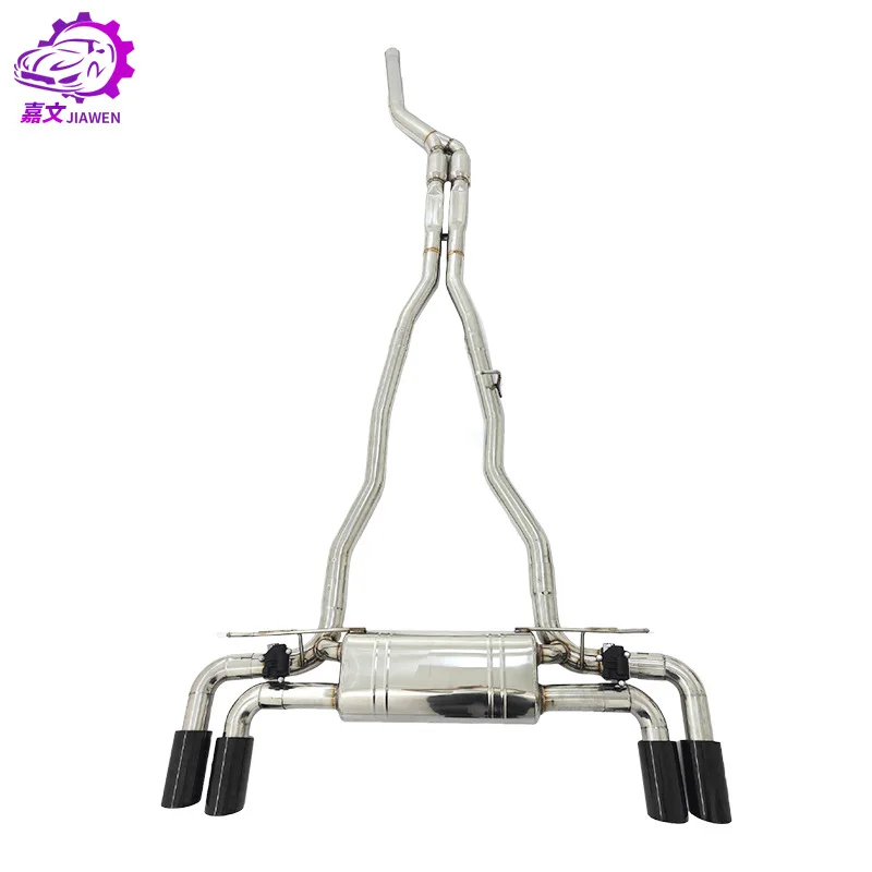 Suitable for B MW 540i G30 B58 stainless steel mid-tail mu ffler Catback exhaust pipe modification